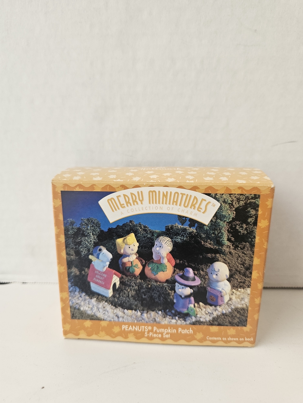 Peanuts Peanuts Pumpkin Patch 5-Piece Kids Toy Set - Orange Halloween Multicolor